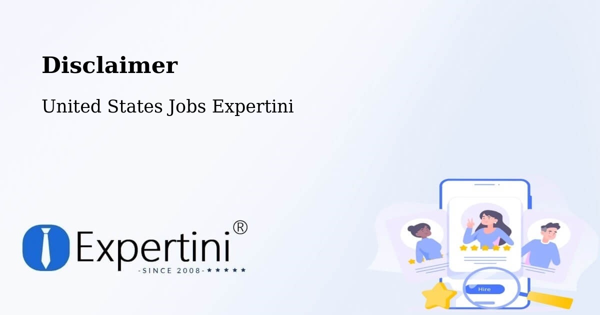 Disclaimer – Arvin - United States Jobs Expertini