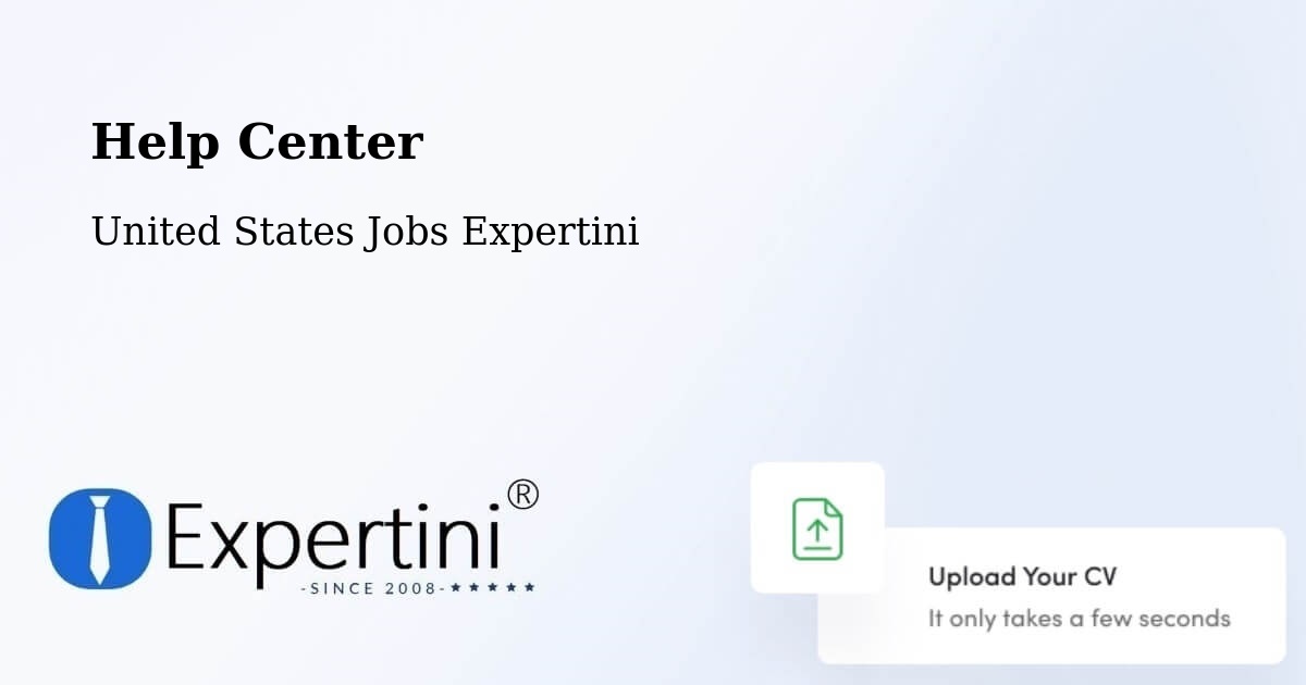 Help Center – Arvin - United States Jobs Expertini